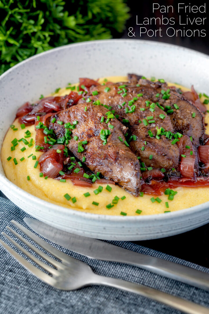 Pan-Fried Lambs Liver and Port Onions - Krumpli