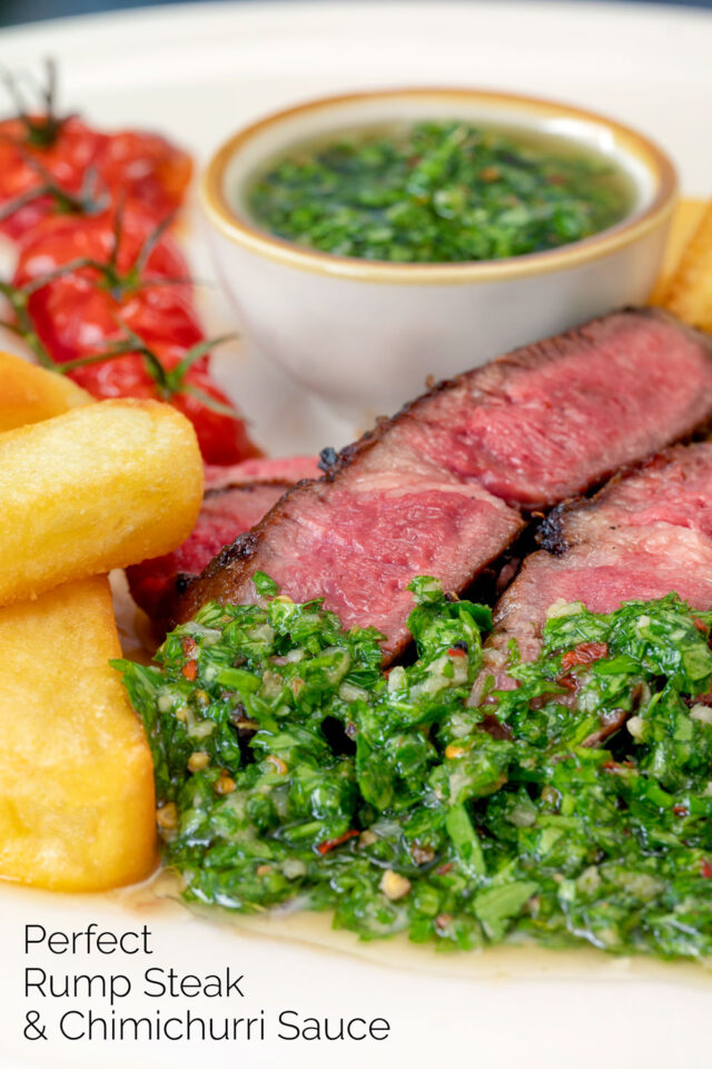 How to Cook Rump Steak With Chimichurri Sauce - Krumpli