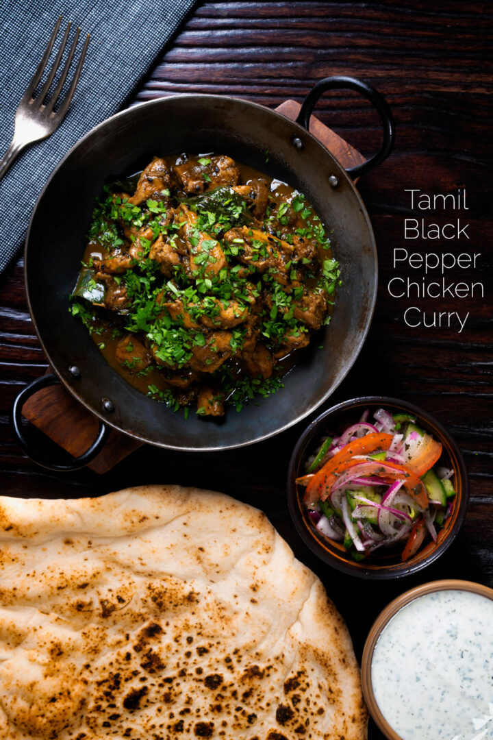 Tamil Black Pepper Chicken Curry Krumpli