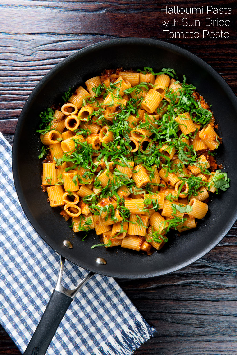 Red Pesto and Halloumi Cheese Pasta Recipe Krumpli