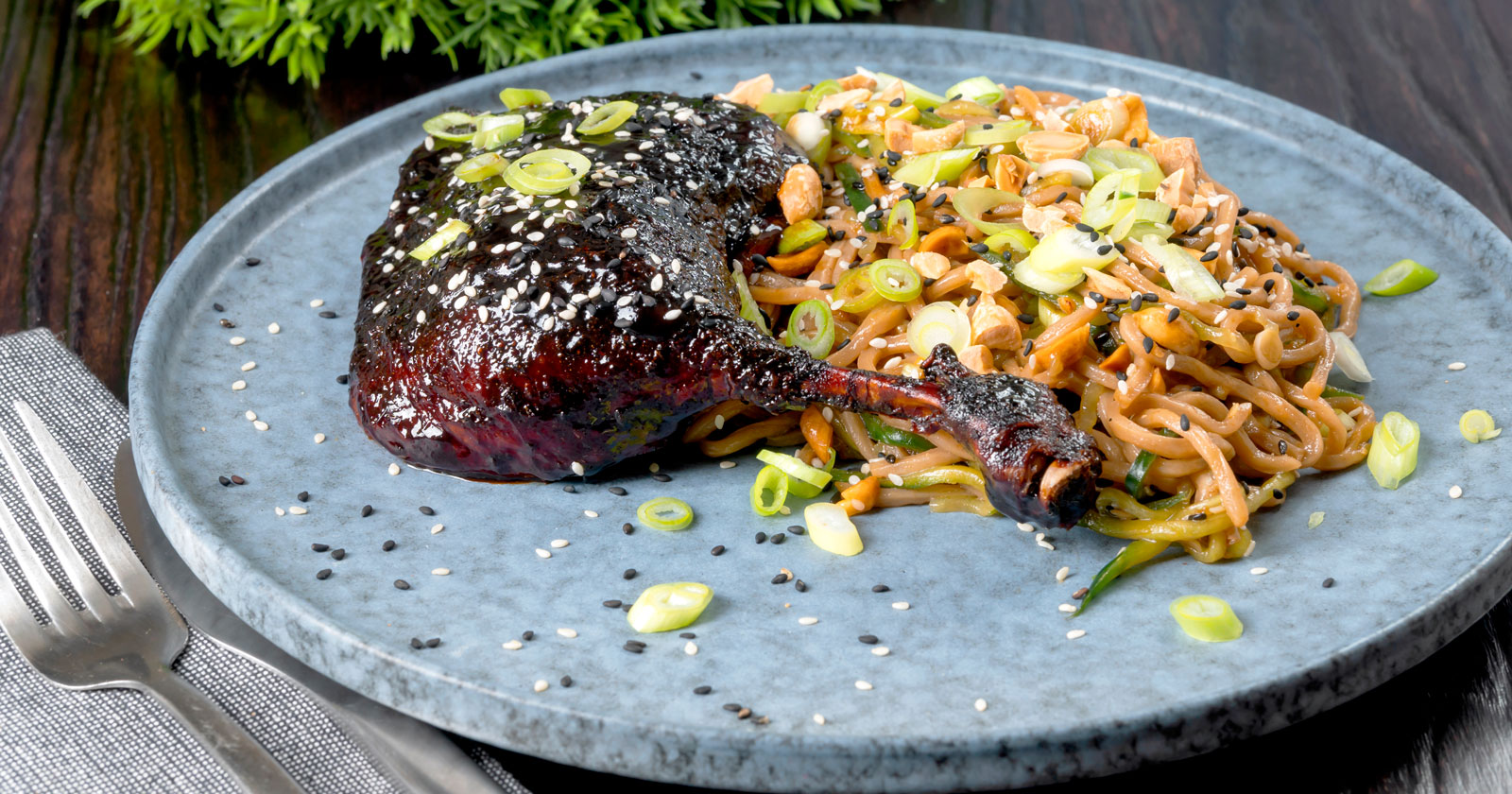 Hoisin Duck Legs with Honey and Orange - Krumpli