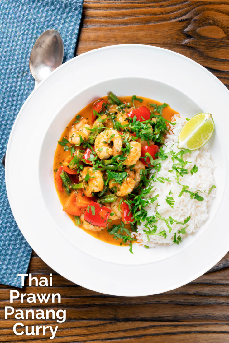 Panang shrimp hotsell