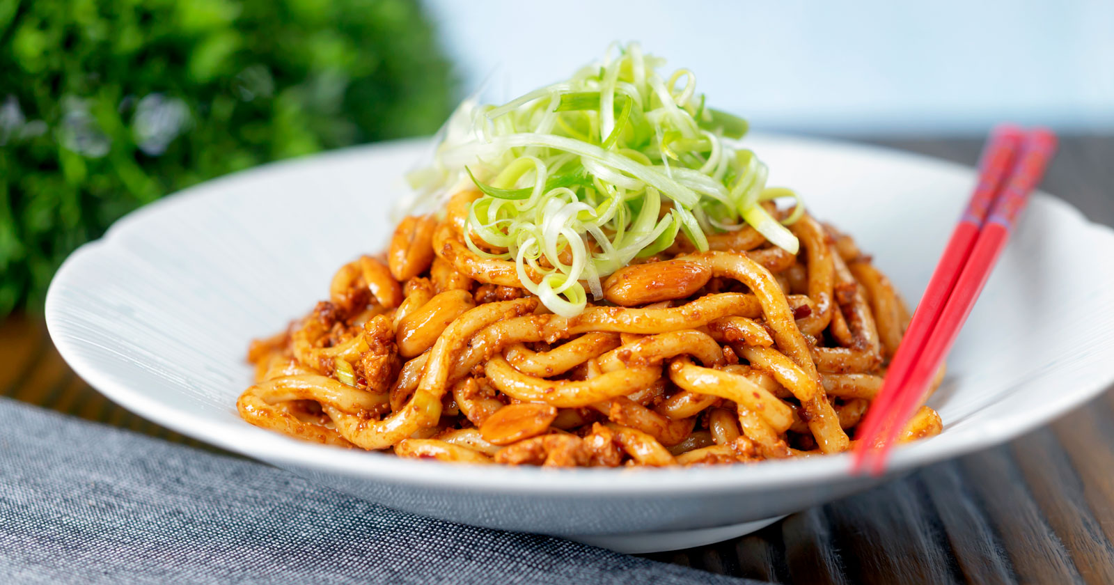 Tofu Noodle Stir Fry with Dan Dan Sauce - Krumpli