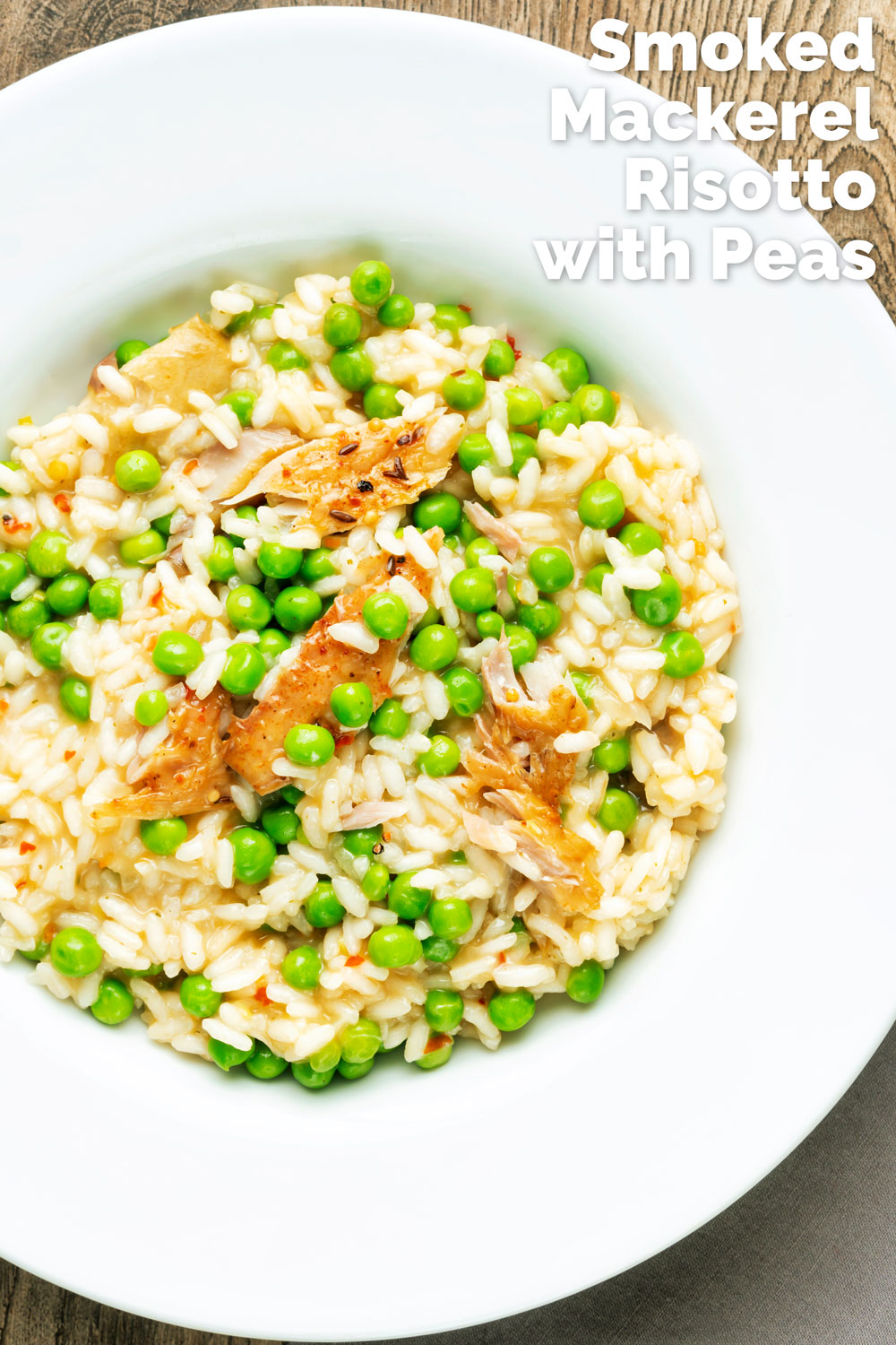 Smoked Mackerel and Pea Risotto Recipe Krumpli