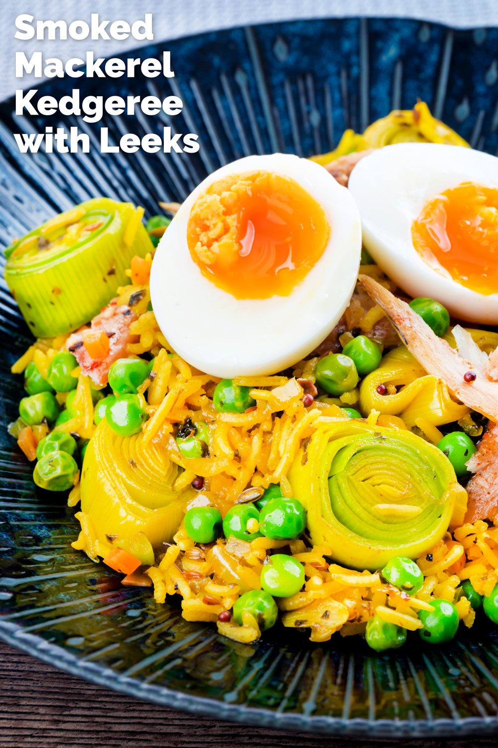 Smoked Mackerel Kedgeree with Leeks Krumpli