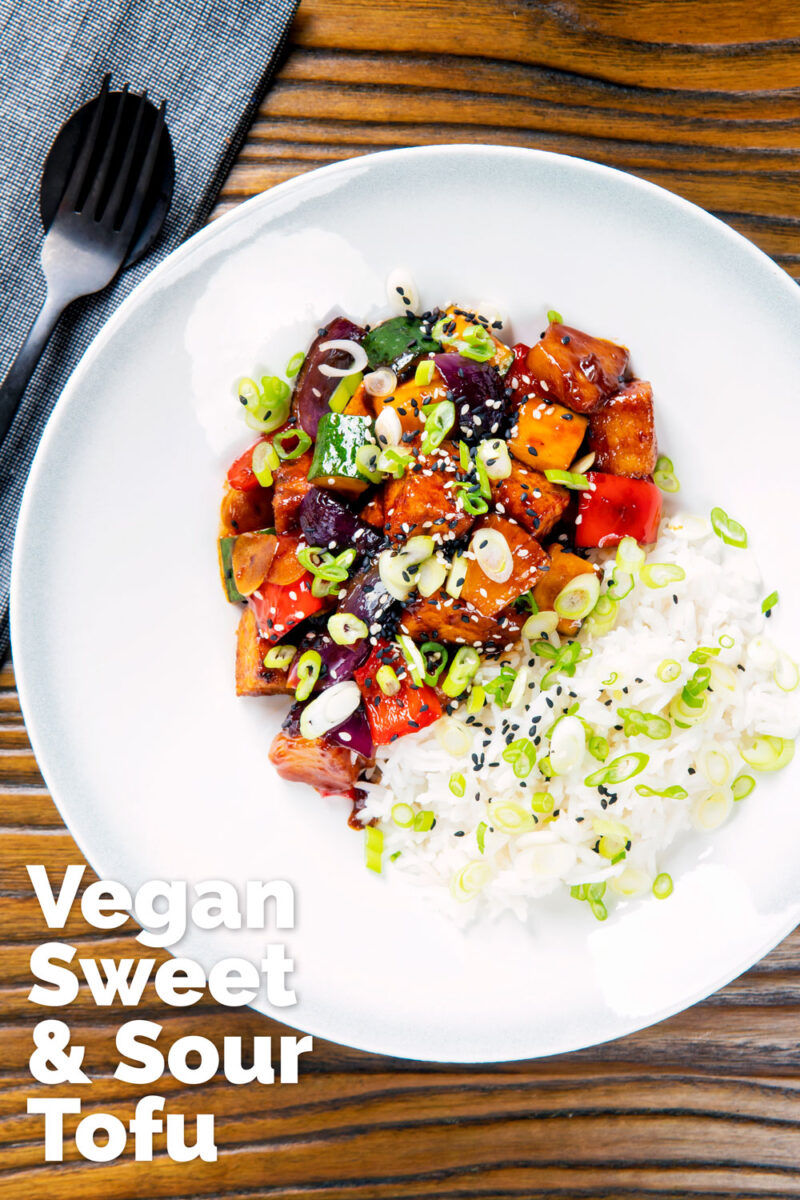 Sweet and Sour Tofu with Pineapple - Krumpli