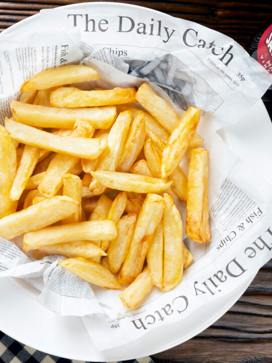 Perfect Chippy Style Chip Shop Chips Recipe