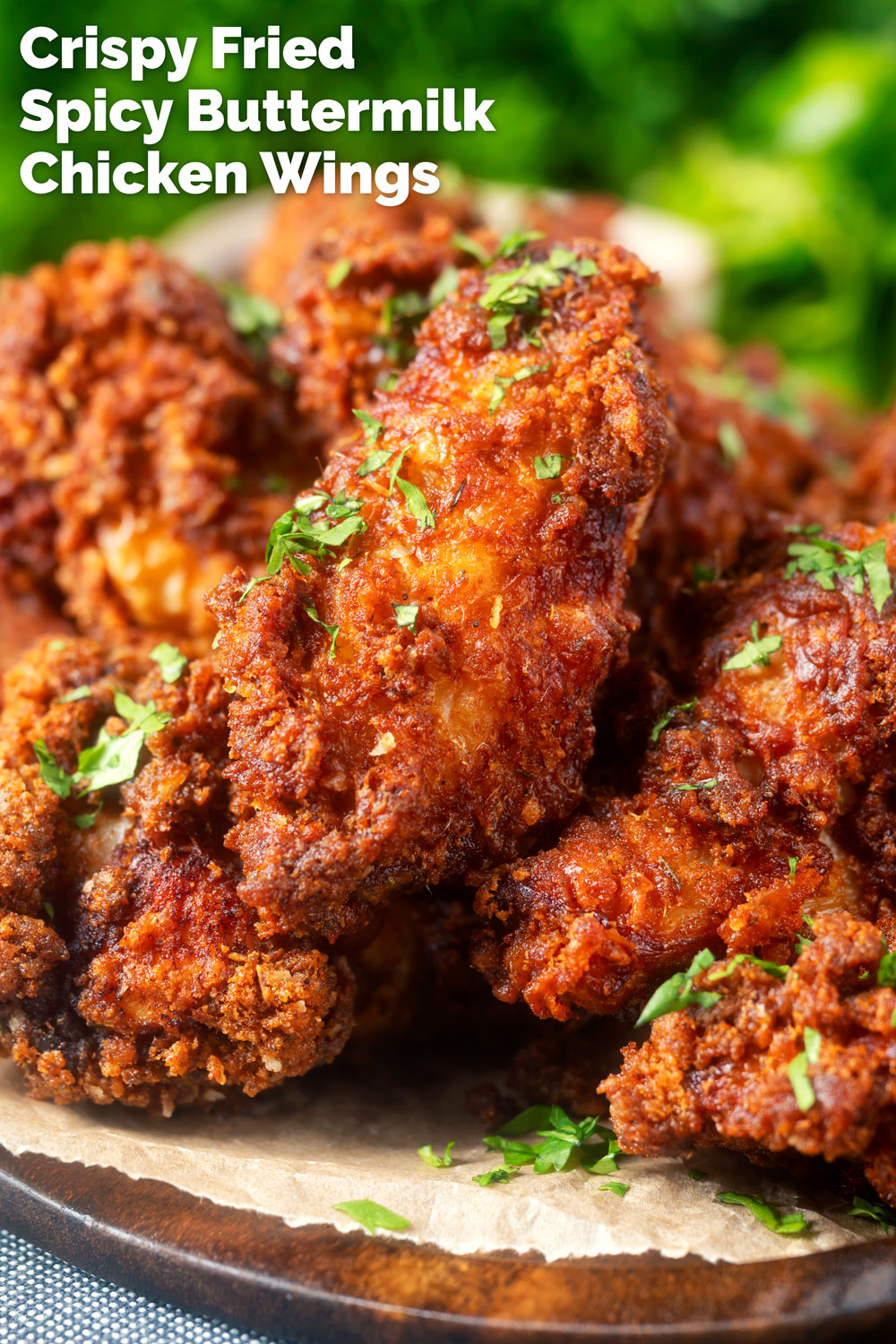 Crispy Fried Buttermilk Chicken Wings Krumpli