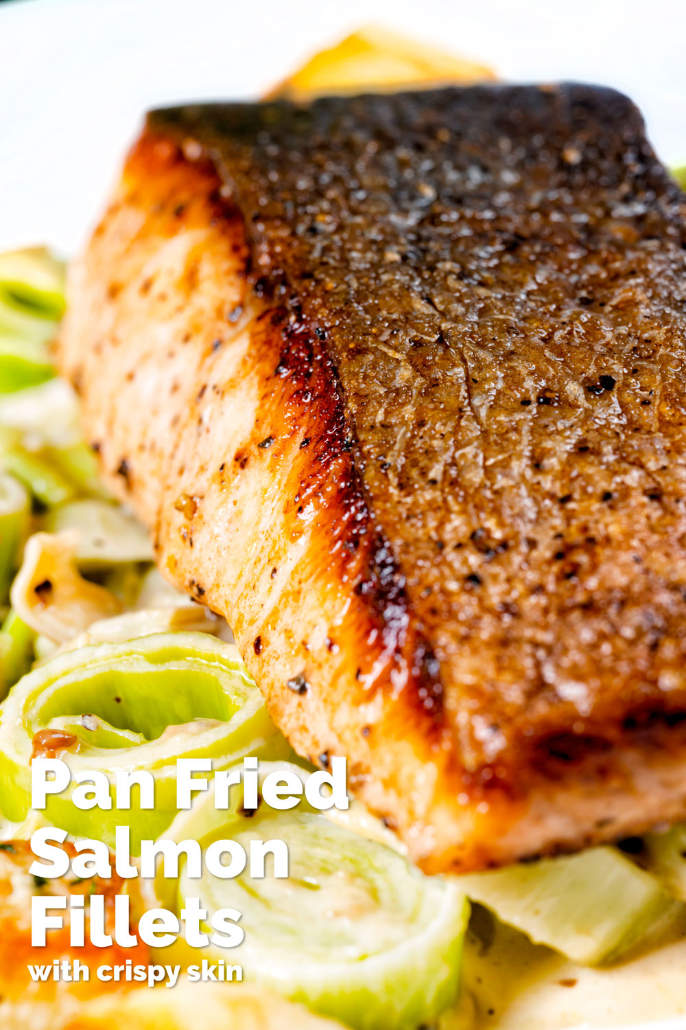 Pan Fried Salmon Fillet with Crispy Skin - Krumpli