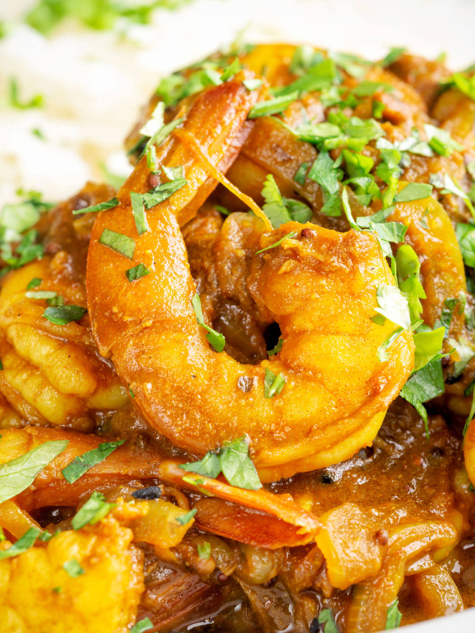 Indian prawns store