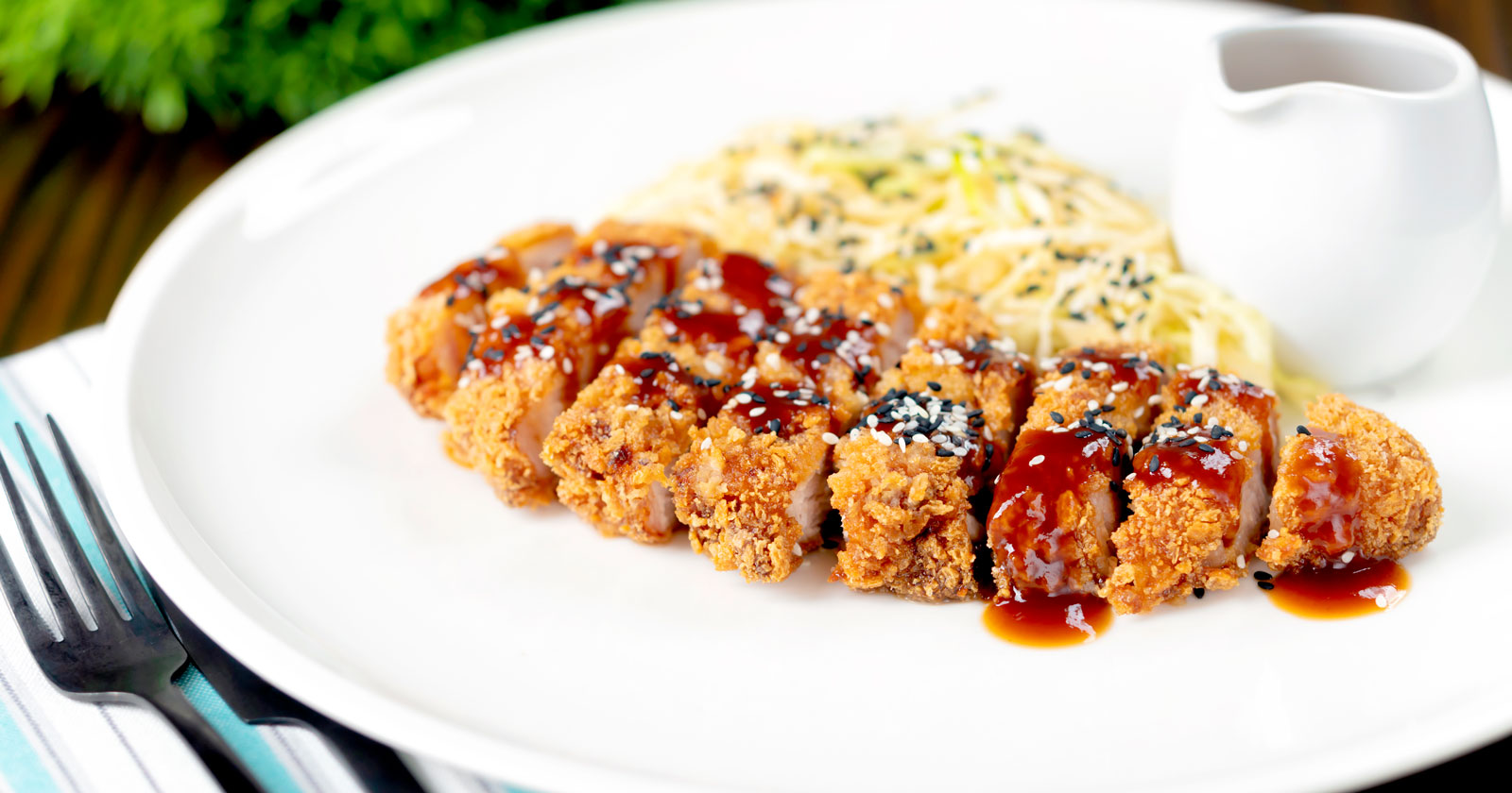Tonkatsu Japanese Breaded Pork Cutlet Krumpli