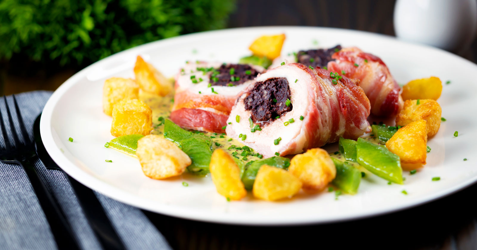 Black Pudding Stuffed Chicken Breast AKA Braemar