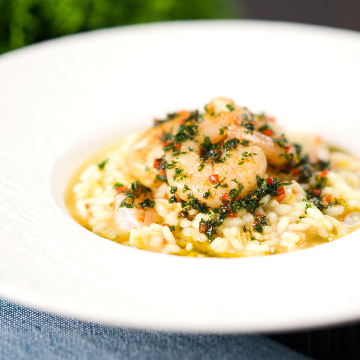 Lemon and Prawn Risotto with Chilli - Krumpli