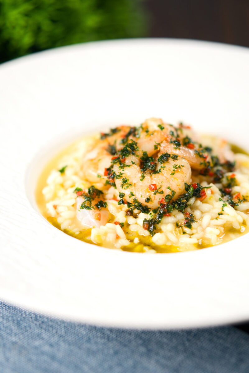 Lemon and Prawn Risotto with Chilli - Krumpli