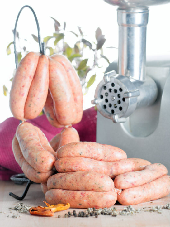 Homemade British Pork Sausages Krumpli