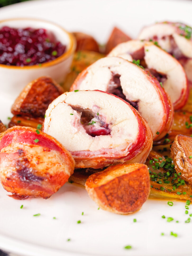 Cranberry and Brie Stuffed Chicken - Krumpli