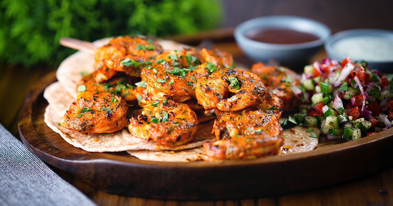 Quick and Easy Tandoori King Prawns Krumpli