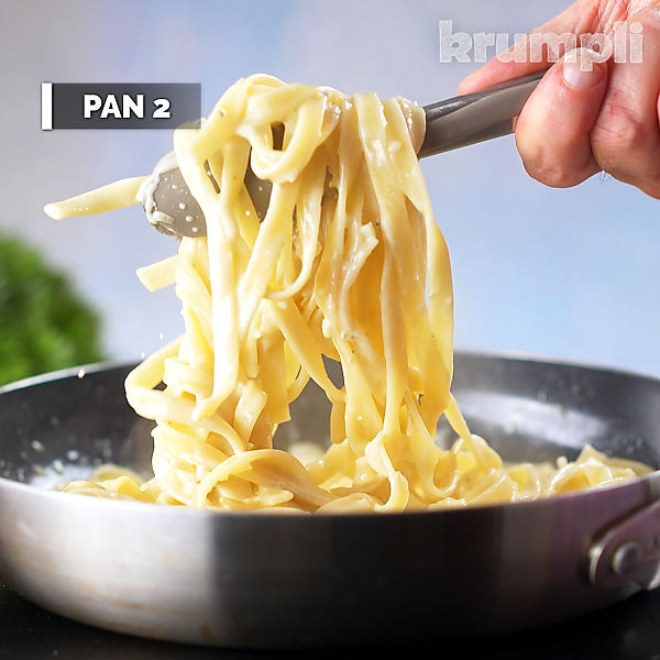 Blue Cheese (Stilton) Pasta process shots 17 of 18