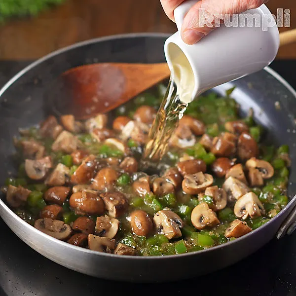Chicken ala King process shots 7 of 15