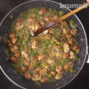 Chicken a la King process shots 8 of 15