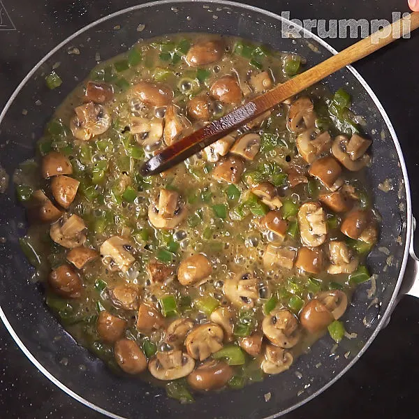 Chicken ala King process shots 8 of 15