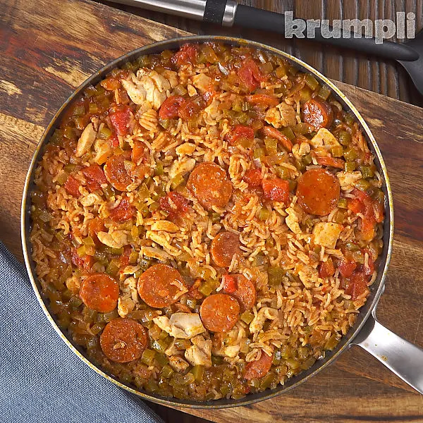 Chicken Jambalaya process shots 14 of 14