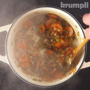 Kokkinisto Greek Beef Stew process shots 4 of 14