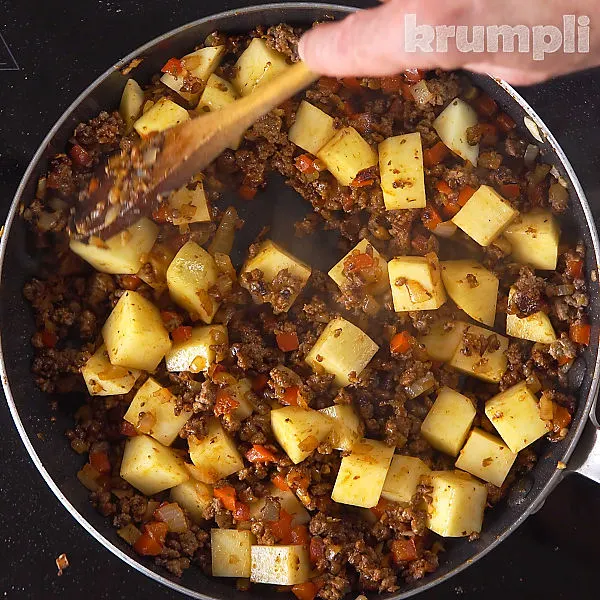 Picadillo process shots 12 of 17