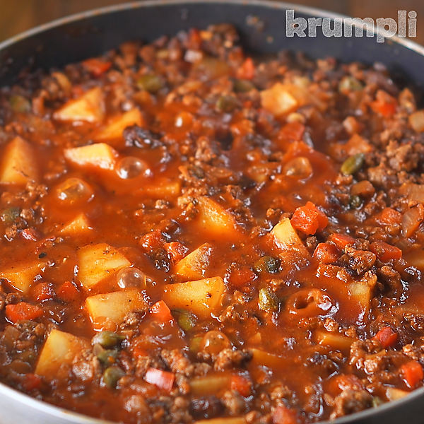 Picadillo process shots 16 of 17