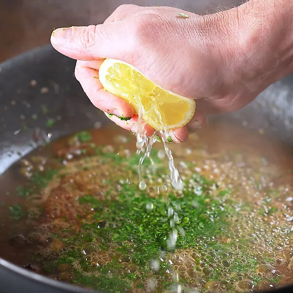 Rose Veal Scallopini process shots 12 of 14