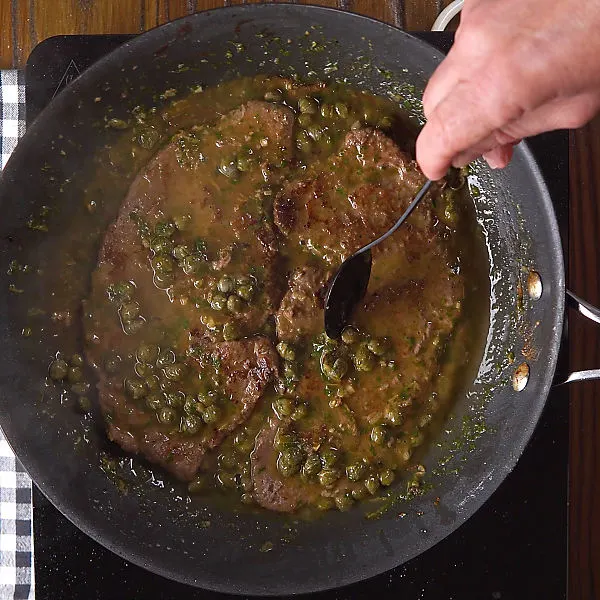 Rose Veal Scallopini process shots 13 of 14