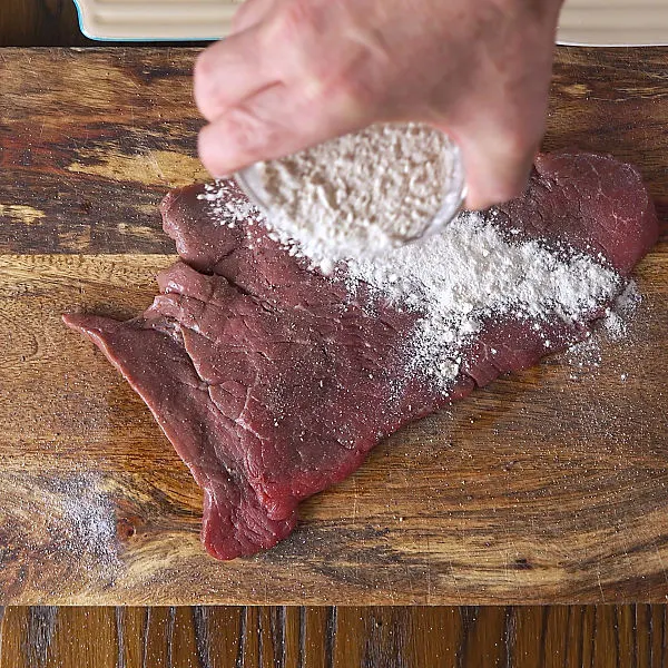 Rose Veal Scallopini process shots 2 of 14