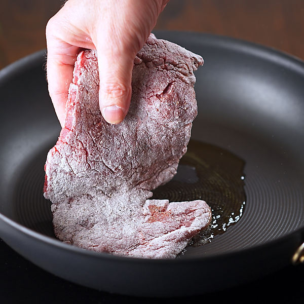 Rose Veal Scallopini process shots 3 of 14