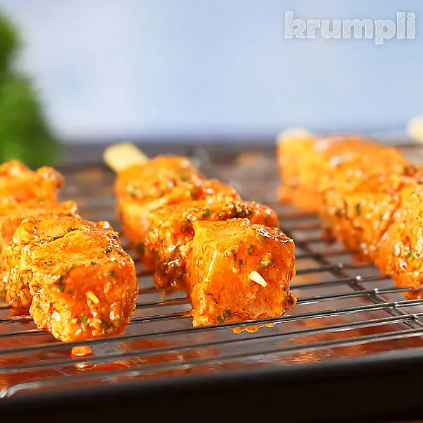 Salmon Tikka process shots 7 of 8