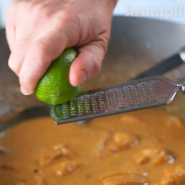 Satay Chicken Curry process shots 11 of 16