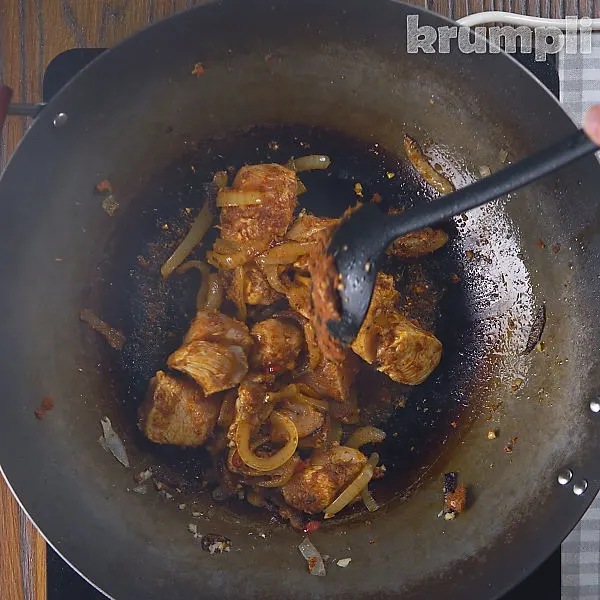 Satay Chicken Curry process shots 6 of 16