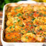 Minced lamb (keema) and potato hotpot with Indian-influenced flavours with cabbage poriyal.