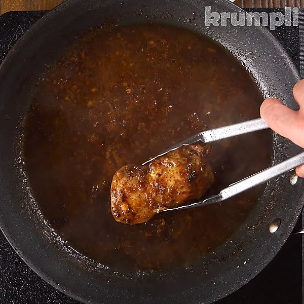 Devilled chicken Thighs process shots 11 of 14