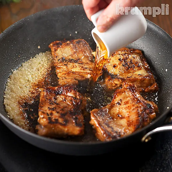 Devilled chicken Thighs process shots 7 of 14