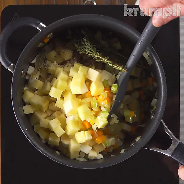 Winter Root Vegetable Soup process shots 6 of 13