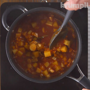 Winter Root Vegetable Soup process shots 9 of 13