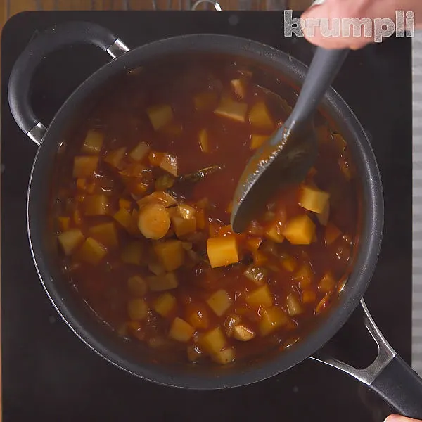 Winter Root Vegetable Soup process shots 9 of 13