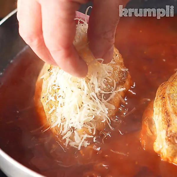 Chicken Breast in Tomato Sauce process shots 8 of 9