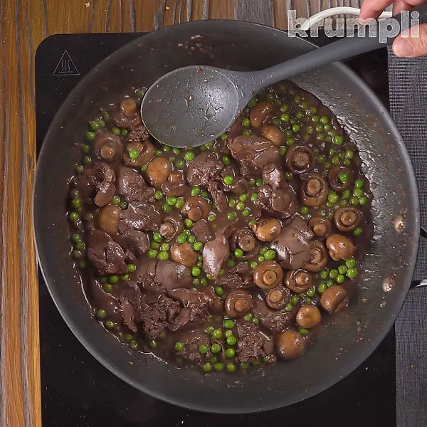 Chicken Liver Stew process shots 13 of 13
