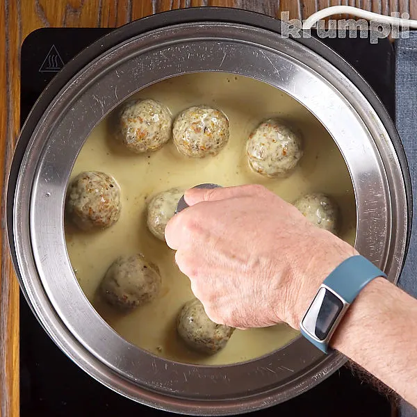 Chicken Meatballs process shot 12 of 14