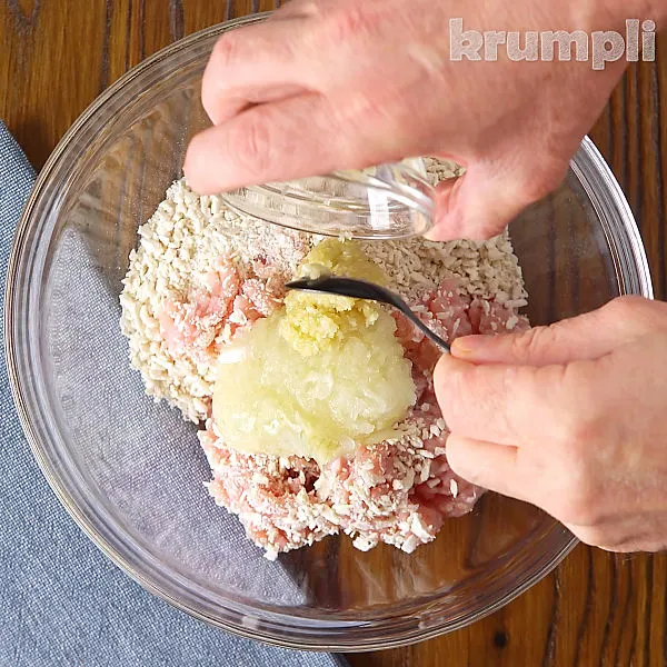 Chicken Meatballs process shot 2 of 14