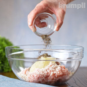 Chicken Meatballs process shot 3 of 14