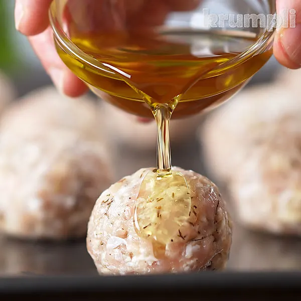 Chicken Meatballs process shot 5 of 14