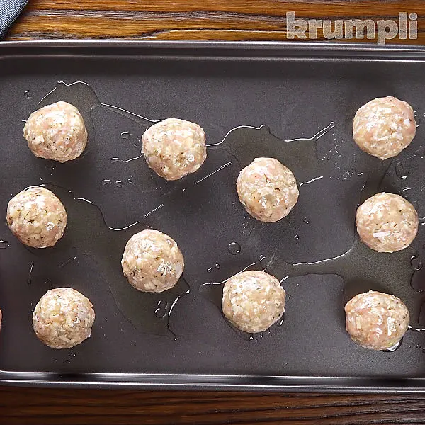 Chicken Meatballs process shot 6 of 14