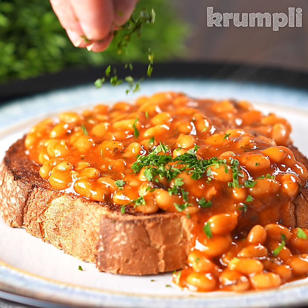 Masala Baked Beans process shots 11 of 11